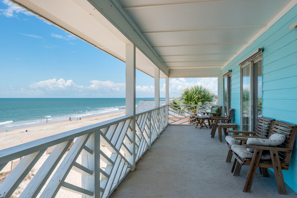 Porch Overlooking Ocean